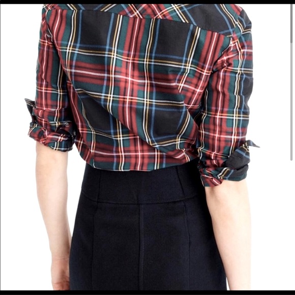 J.CREW Perfect Shirt in Tartan Plaid - Picture 3 of 9